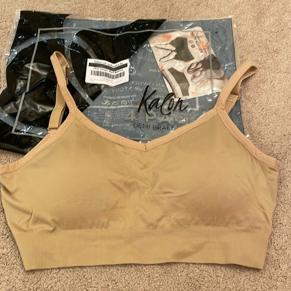 Kalon 2X demi bralette in pkg